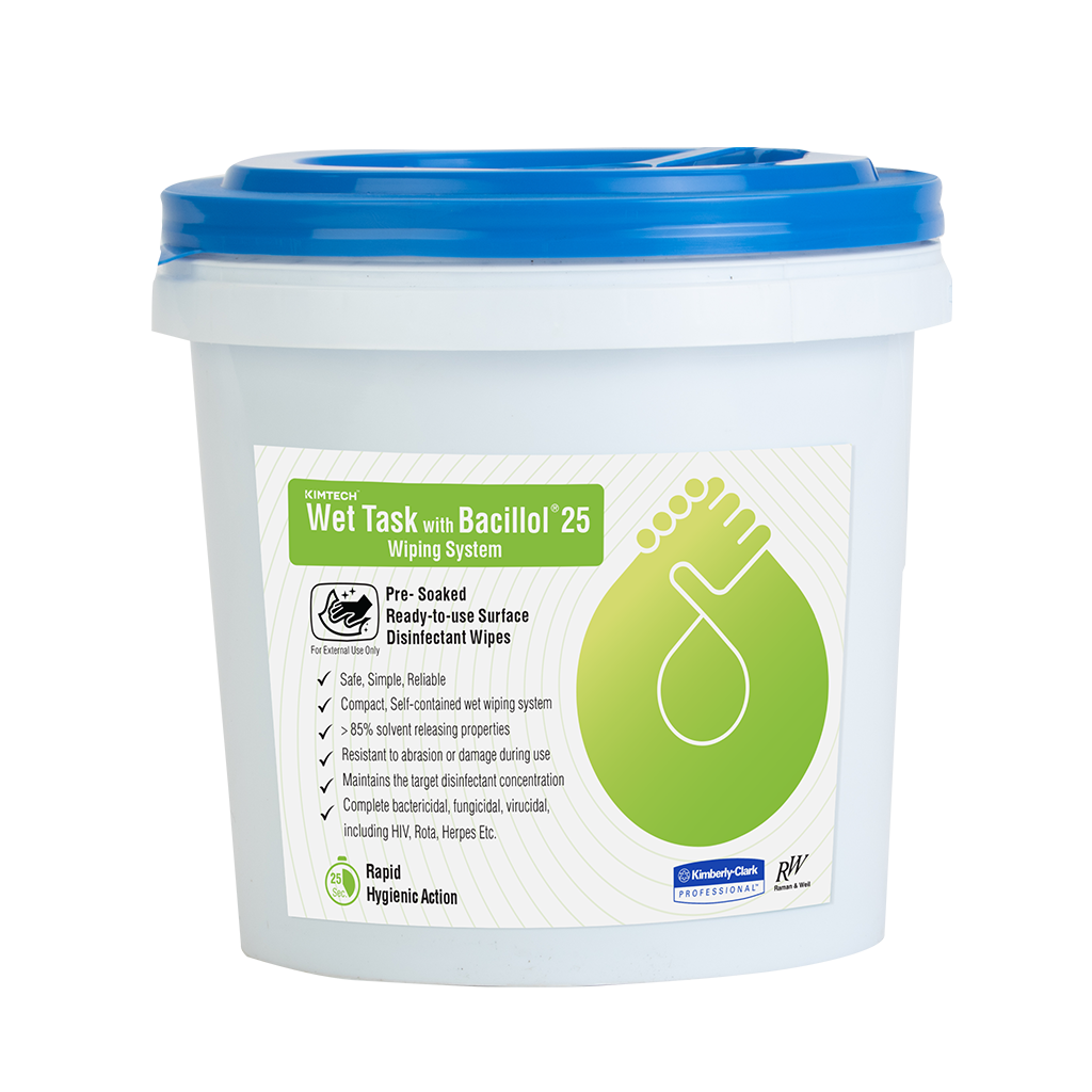 Wettask® wipes with Bacillol® 25 - rwscience