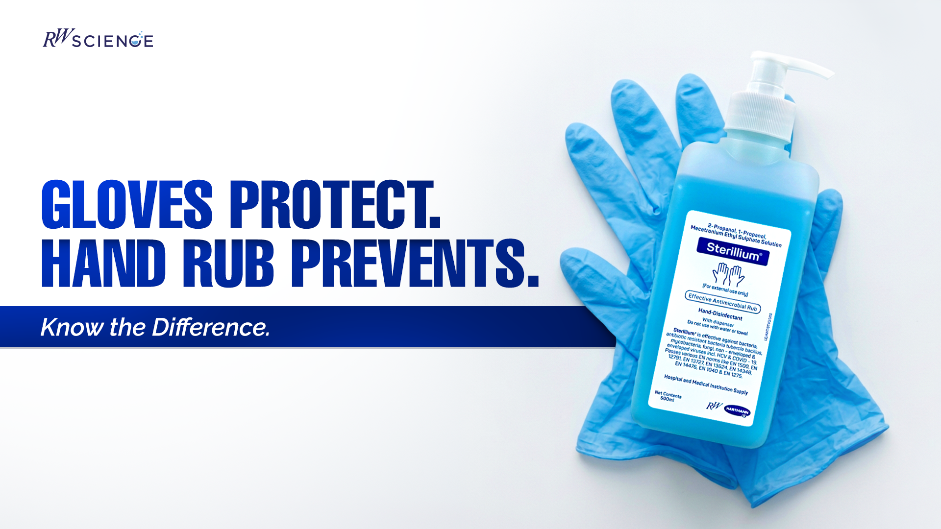Gloves vs. Hand Rub: Infection Control Essentials – rwscience