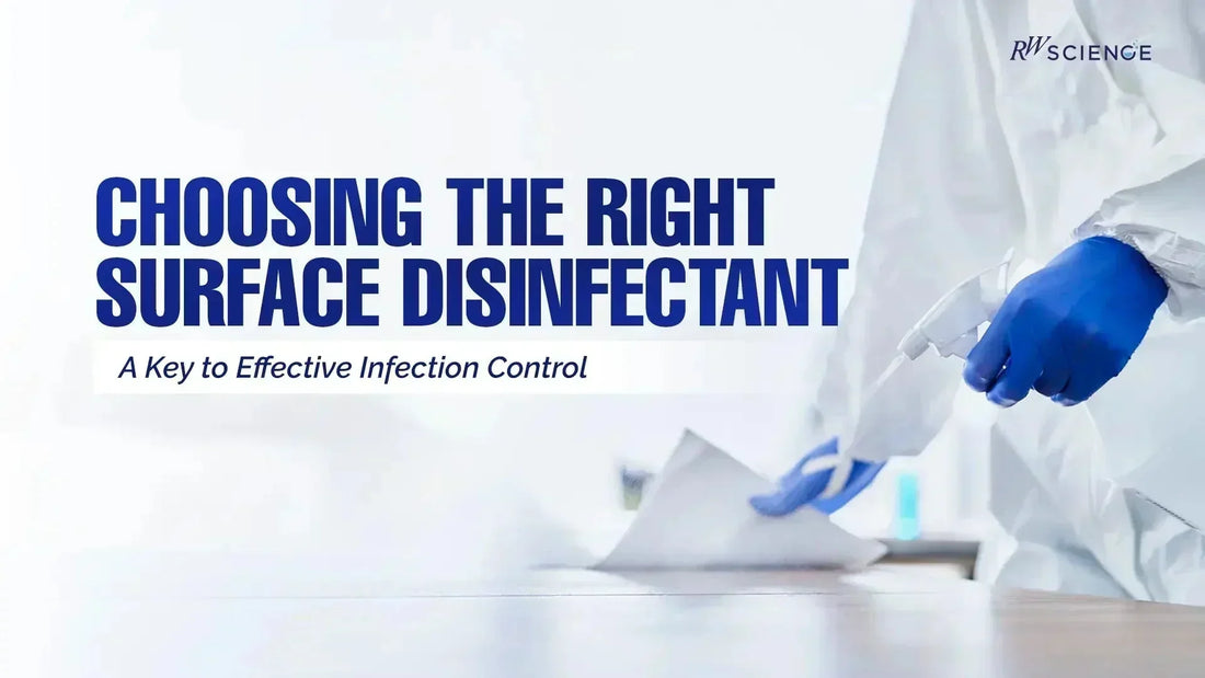 A Complete Guide for Hospitals and Clinics on How to Choose the Right Surface Disinfectant - rwscience