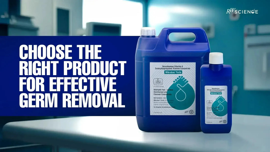 Surface Disinfectant vs. Cleaner: What Every Care Facility Needs to Know - rwscience