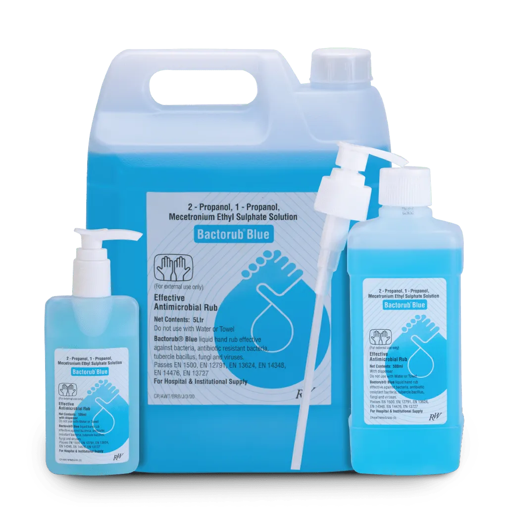 Bactorub® Blue - rwscience