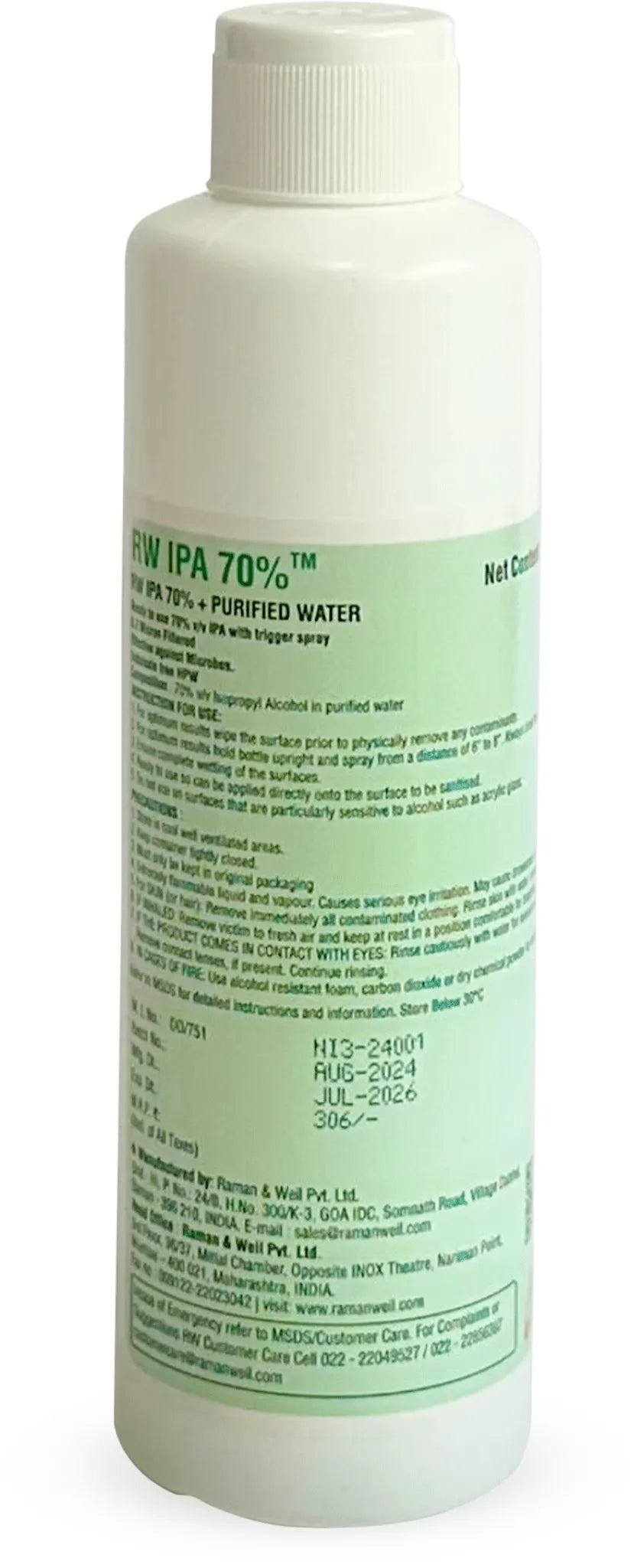 RW IPA 70% - rwscience