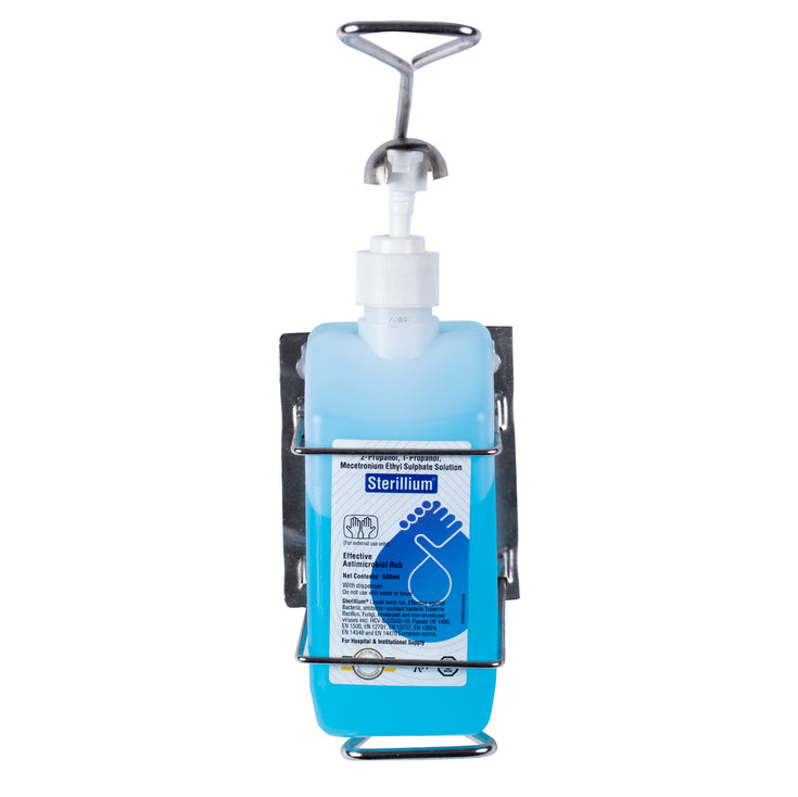 Stainless Steel Elbow Dispensing Stand - rwscience