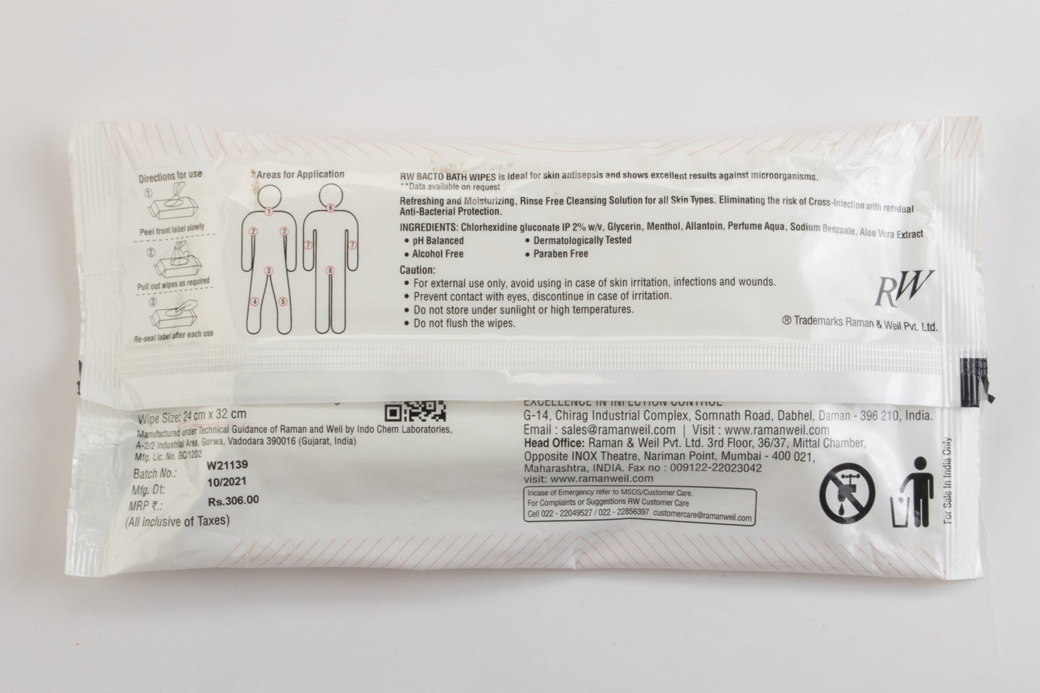 Bacto Bath Wipes ® - rwscience